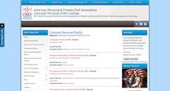 Desktop Screenshot of colorado.personalchef.com