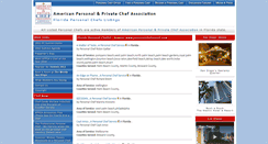 Desktop Screenshot of florida.personalchef.com