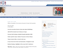 Tablet Screenshot of blogger.personalchef.com