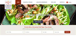 Desktop Screenshot of personalchef.com